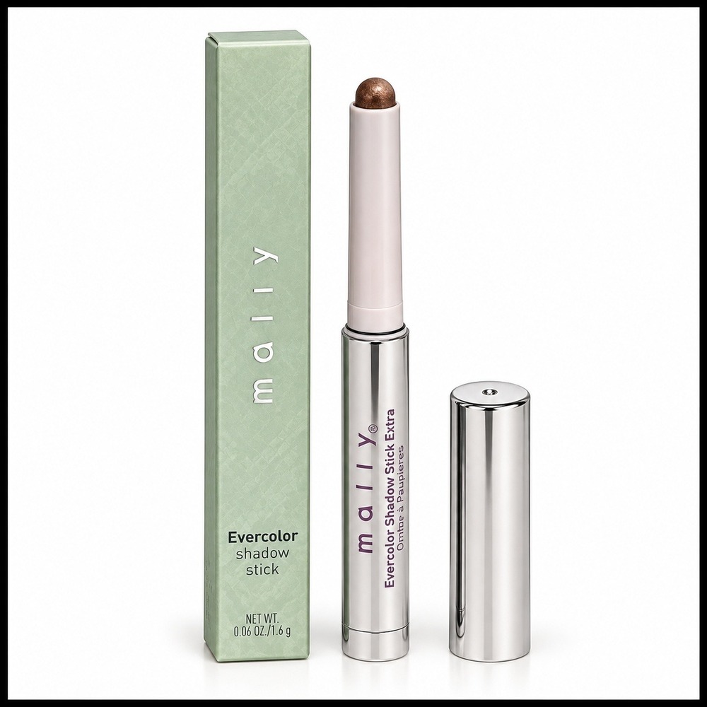 Mally Evercolor Shadow Stick Extra Rose Gilt Shimmer Cream Eyeshadow 0.06oz NEW